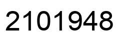 Number 2101948 black image