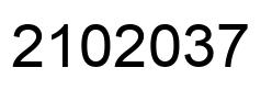 Number 2102037 black image