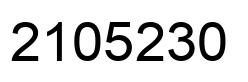 Número 2105230 imagen negro