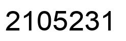 Número 2105231 imagen negro