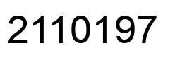 Número 2110197 imagen negro
