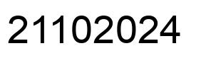 Número 21102024 imagen negro