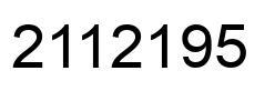Número 2112195 imagen negro