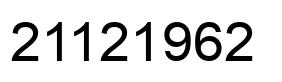 Número 21121962 imagen negro