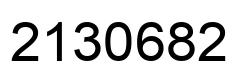 Número 2130682 imagen negro