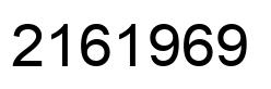 Número 2161969 imagen negro