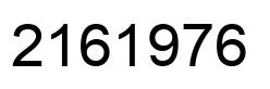 Número 2161976 imagen negro