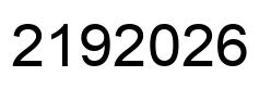 Número 2192026 imagen negro
