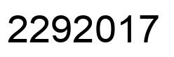 Number 2292017 black image