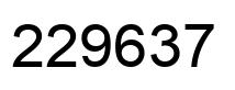 Número 229637 imagen negro