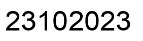 Number 23102023 black image