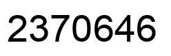 Número 2370646 imagen negro