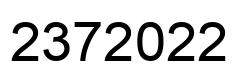 Número 2372022 imagen negro