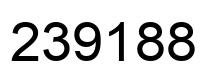 Number 239188 black image