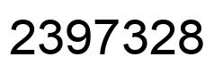 Número 2397328 imagen negro