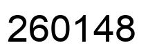 Número 260148 imagen negro