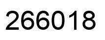 Número 266018 imagen negro