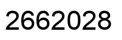 Número 2662028 imagen negro