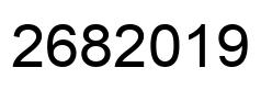 Number 2682019 black image