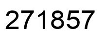 Número 271857 imagen negro