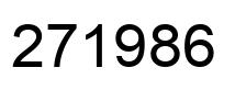 Número 271986 imagen negro