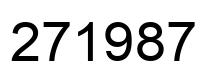 Número 271987 imagen negro