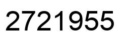 Número 2721955 imagen negro