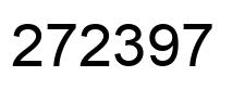 Número 272397 imagen negro