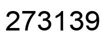 Número 273139 imagen negro