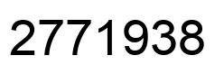 Número 2771938 imagen negro
