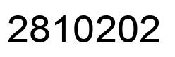 Number 2810202 black image