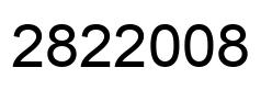 Número 2822008 imagen negro
