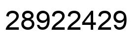 Número 28922429 imagen negro