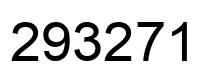 Número 293271 imagen negro