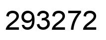 Número 293272 imagen negro