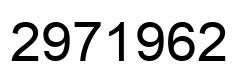 Número 2971962 imagen negro