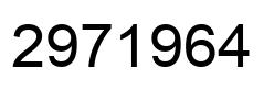 Número 2971964 imagen negro