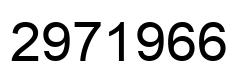 Número 2971966 imagen negro