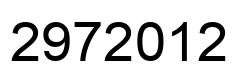Número 2972012 imagen negro