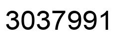 Número 3037991 imagen negro