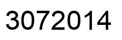 Número 3072014 imagen negro