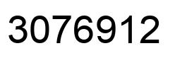Número 3076912 imagen negro