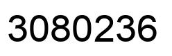 Número 3080236 imagen negro