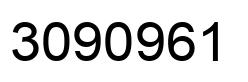 Number 3090961 black image