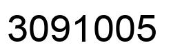 Number 3091005 black image