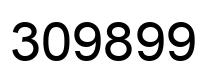 Number 309899 black image