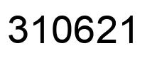 Número 310621 imagen negro