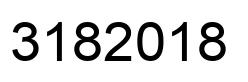 Number 3182018 black image