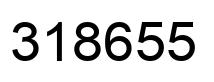 Número 318655 imagen negro