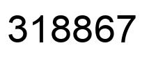 Number 318867 black image